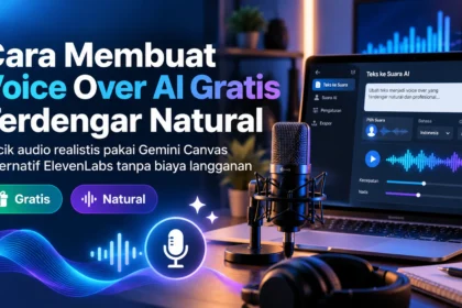 Cara Membuat Voice Over AI Gratis