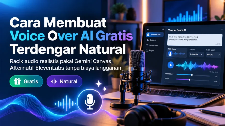 Cara Membuat Voice Over AI Gratis